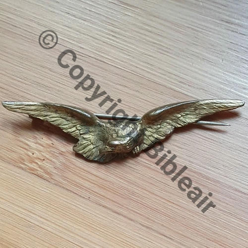 BREVET PILOTE  WW1 Avant 1916 TETE A GAUCHE ayant servi Brevet PILOTE  SM Eping bascule retour KC Dos lisse tres irreg Poincon  Src.dali2859161 210EurInv 